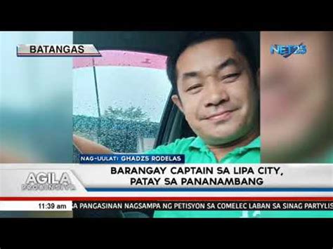 lipa city barangay captain